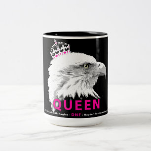 DNF: Queen of our Hearts! Two-Tone Coffee Mug
