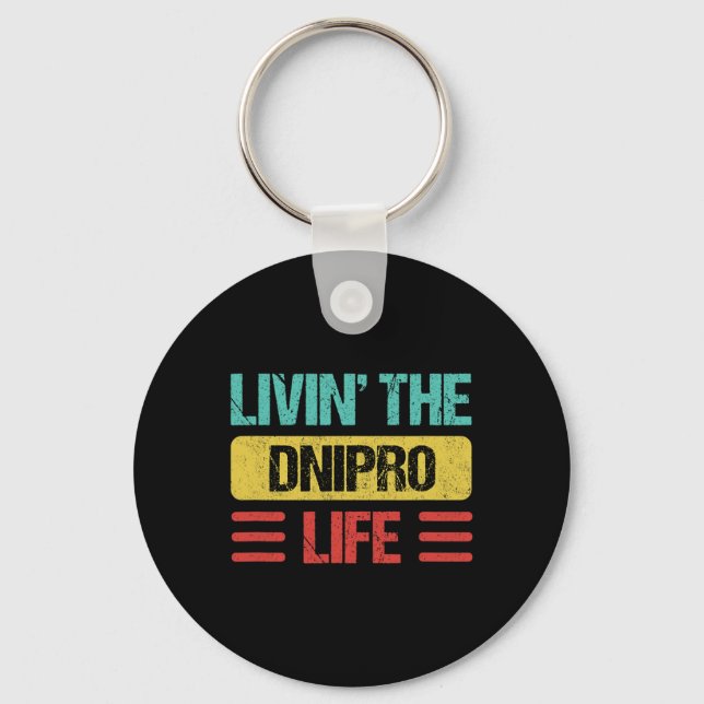 Dnipro Ukraine 2  Keychain (Front)