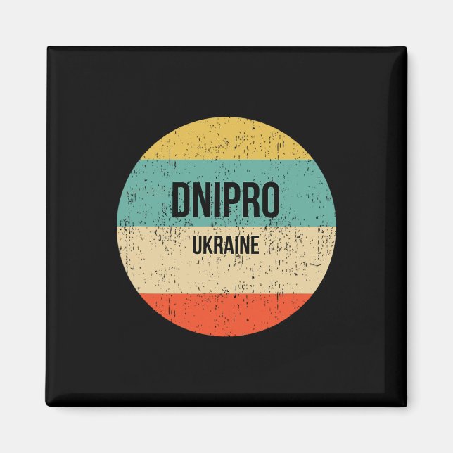 Dnipro Ukraine 3  Magnet (Front)