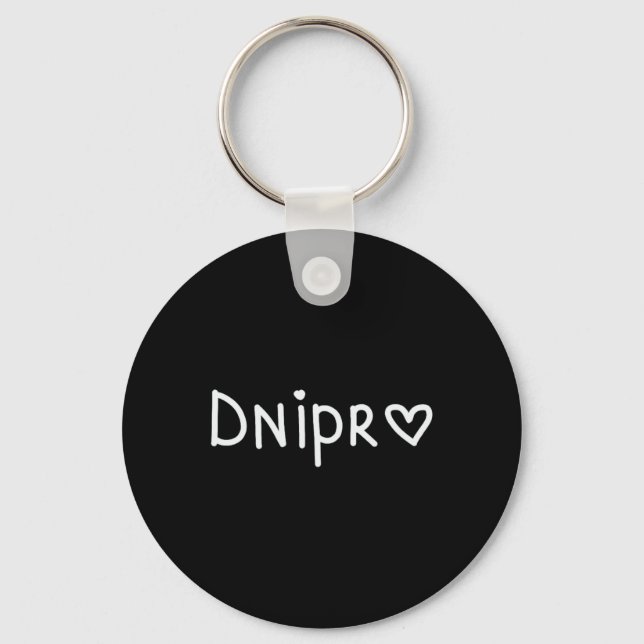 Dnipro Ukraine  Keychain (Front)