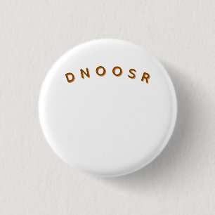 DNOOSR Minimalist Luxury Brand  1 Inch Round Button