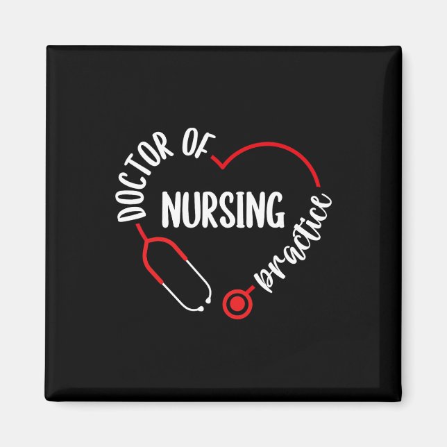 Dnp Appreciation Dnp Stethoscope Dnp Nurse Essenti Magnet (Front)