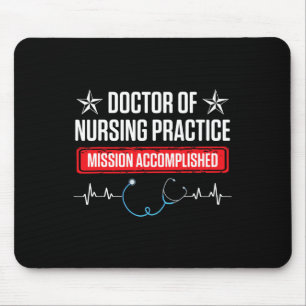 Dnp Doctor Of Nursing Practice Accomplish Rn Nurse Mouse Pad