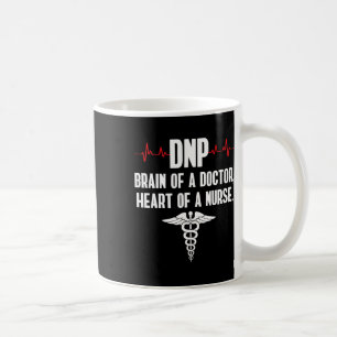 Dnp Doctor Of Nursing Practice Brain Rn Nurse Da1  Coffee Mug