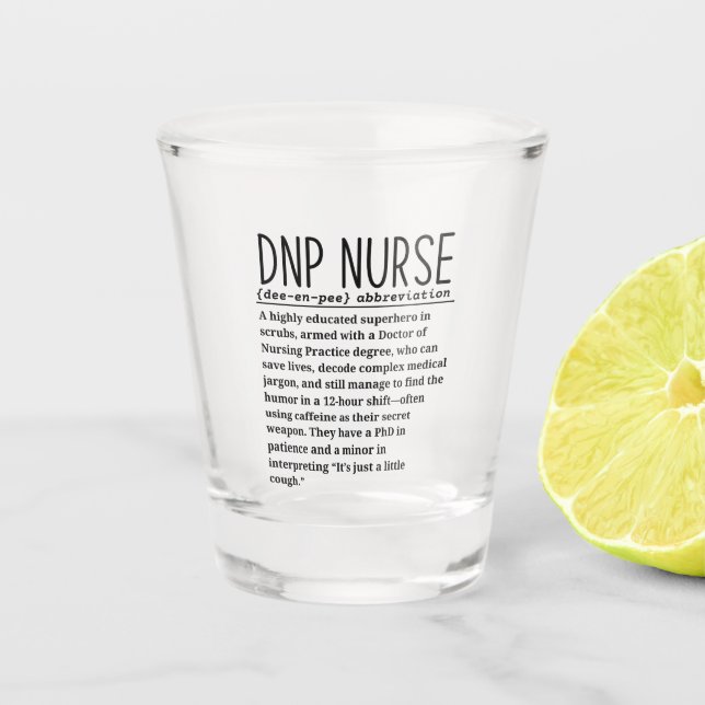 Dnp Shot Glass (Front)