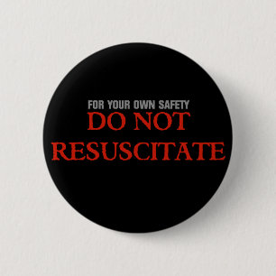 DNR 2 INCH ROUND BUTTON
