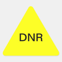 DNR Medical Chart Label