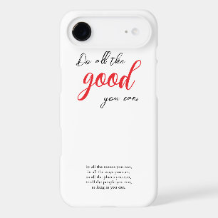 Do all the good you can Vintage Motivational Quote