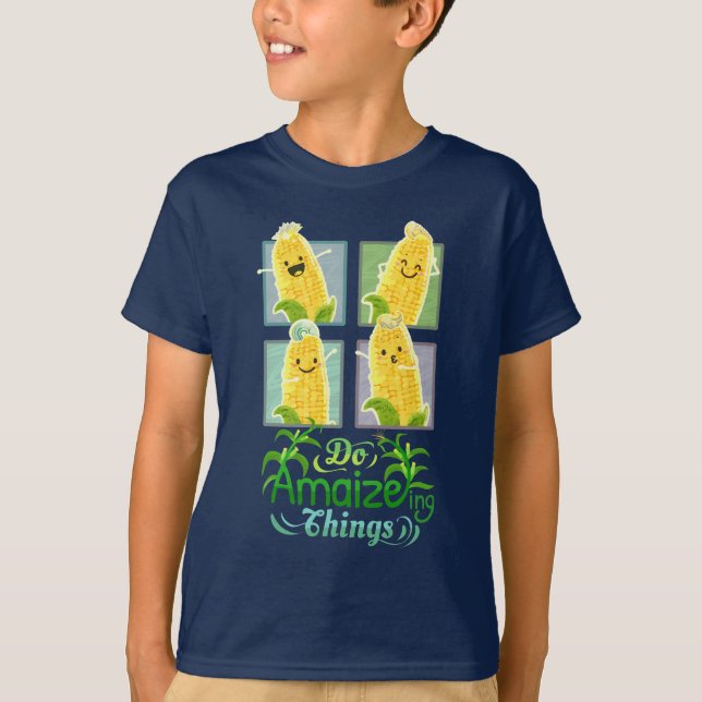 Do Amaizeing Things - Punny Garden T-Shirt (Front)