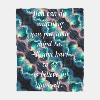 Do Anything Fleece Blanket