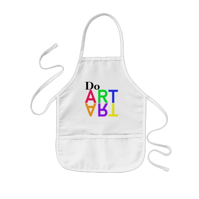DO “ART”  KIDS APRON (Front)