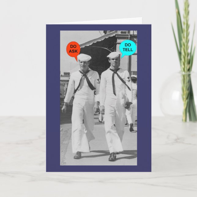 Do Ask Birthday Card (Front)