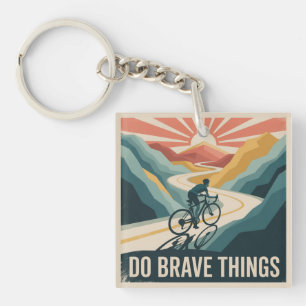Do Brave Things Keychain
