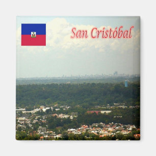 DO - Dominican Republic - San Cristobal - Panorama Magnet