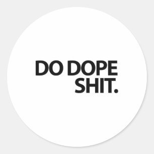 Do Drug Weightlifting Motivational Gym Aspirationa Classic Round Sticker