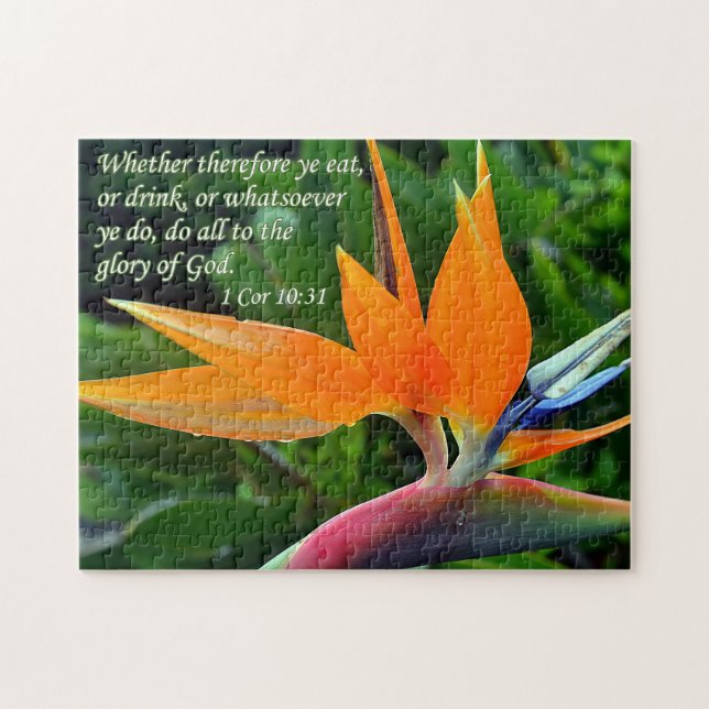 Do everything to the glory of God Jigsaw Puzzle (Horizontal)