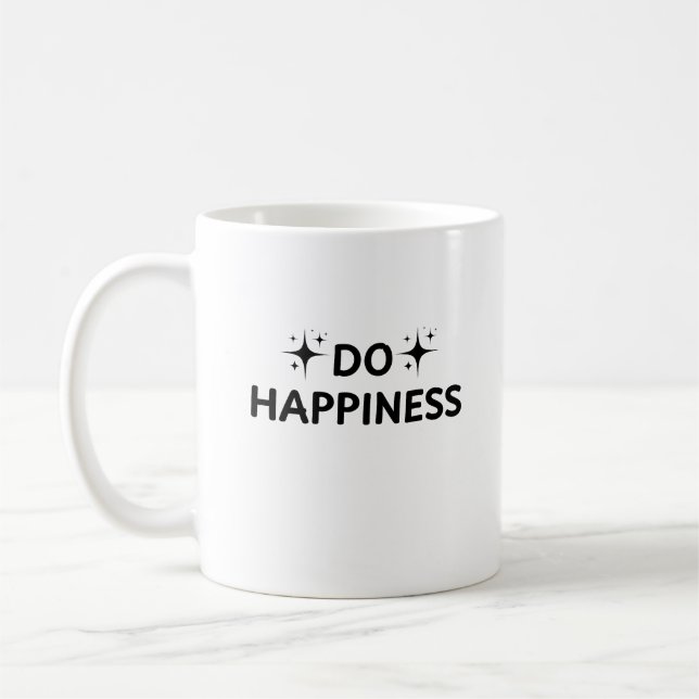 Do Happiness Coffee Mug (Left)