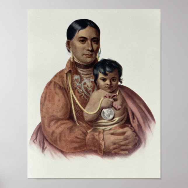 Do-Hon-Go, an Osage Woman Poster (Front)