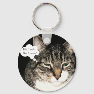 Do I look like I care? Keychain