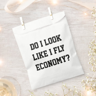 Do I Look Like I Fly Economy Funny Sarcastic Quote Favour Bag