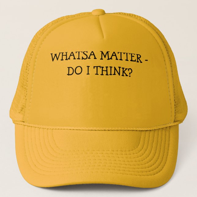DO I THINK HAT (Front)