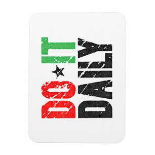 Do It Daily   Vintage Look Magnet