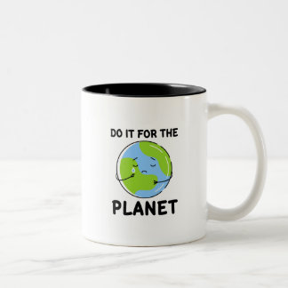 Do it for the Planet Two-Tone Coffee Mug