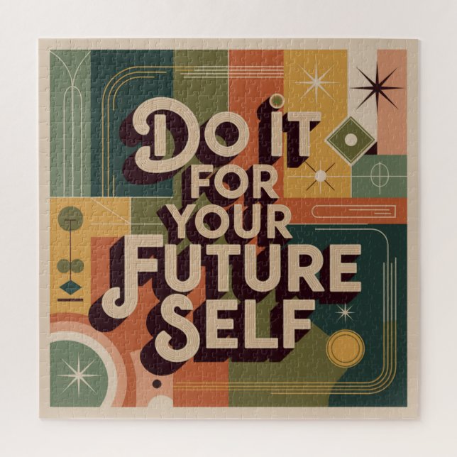 Do It For Your Future Self Jigsaw Puzzle (Vertical)
