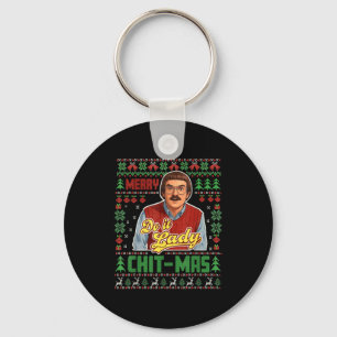 Do It Funny Chit-mas Christmas Keychain