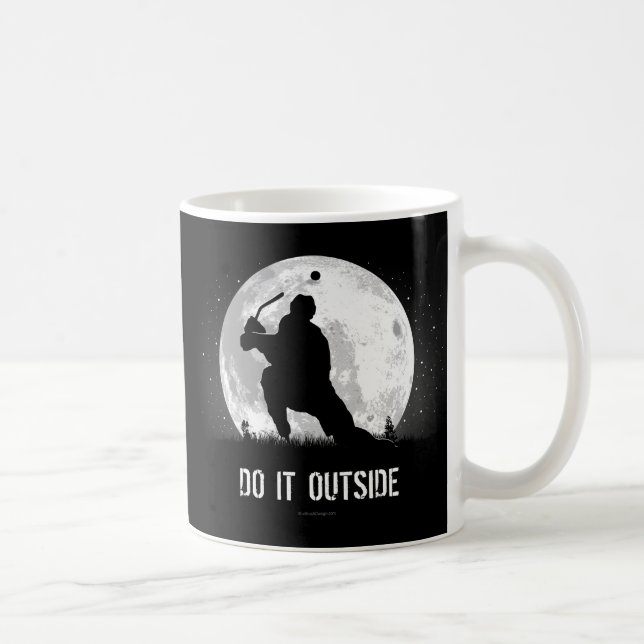 Do It Outside (Hockey) Coffee Mug (Right)