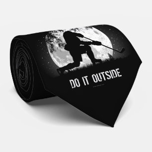 Do It Outside (Hockey) Tie