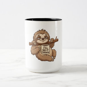 Do It Tomorrow Sloth Mug