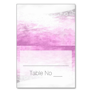 do-it-yourself Cartes de Place Tentées Aquarelle v