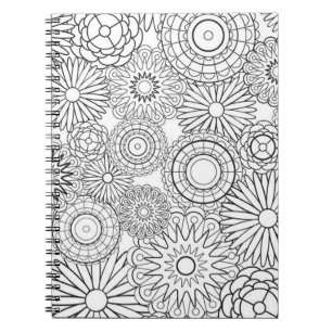 Do it Yourself Colouring Page Notebook