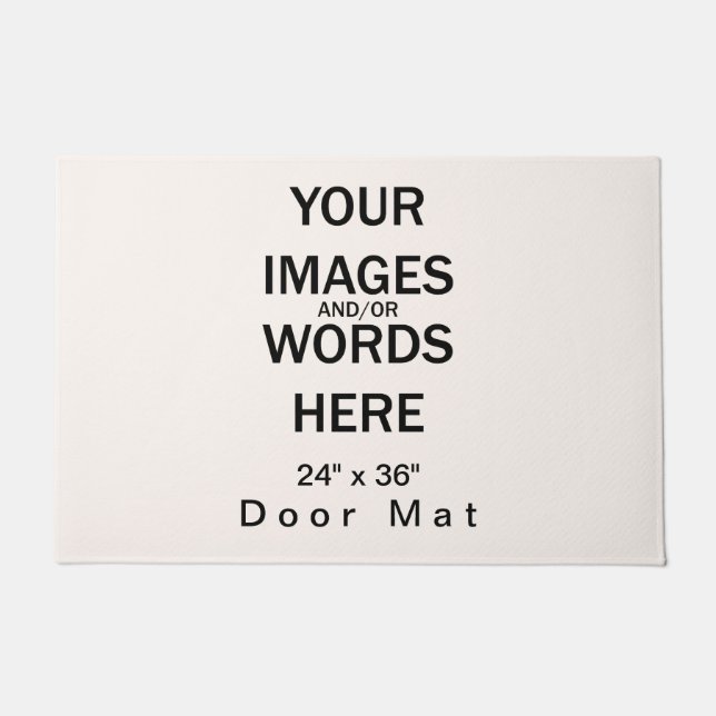 Do It Yourself - Door Mat 24" x 36" (Front)