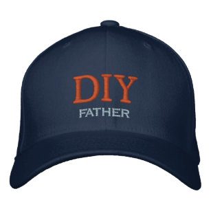 Do-It-Yourself Father Embroidered Hat