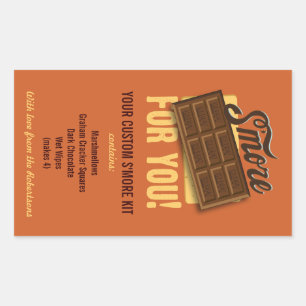 do-it-yourself Kit de Smores Étiquette cadeau pour