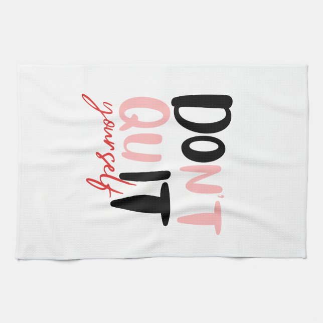 Do it Yourself Kitchen Towel (Horizontal)
