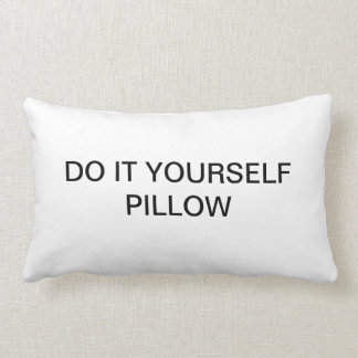 DO IT YOURSELF ~ Lumbar 13" x 21" Pillow