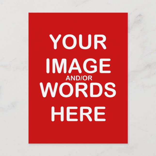 DO IT YOURSELF - Postcard / Invitation / RSVP (Front)