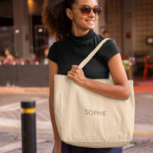 do-it-yourself Sac fourre-tout Jumbo | Texte perso