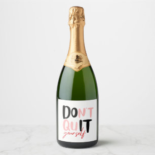Do it Yourself Sparkling Wine Label