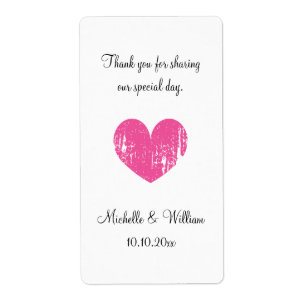 Do-it-yourself tendance mariage bouteille d'eau vi