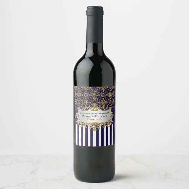 do-it-yourself & Wht V Stripe, Étiquette de boutei (Devant)