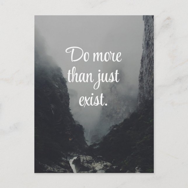 Do More Quote Postcard (Front)