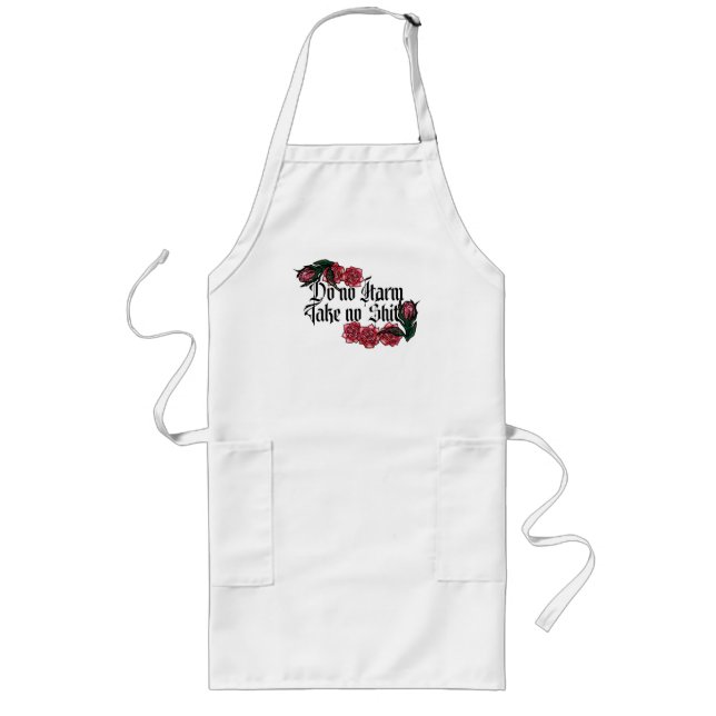 Do No Harm Long Apron (Front)