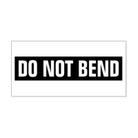 Do not bend
