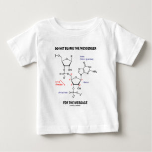 Do Not Blame The Messenger For The Message Baby T-Shirt