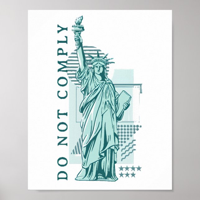 Do Not Comply Poster (Front)