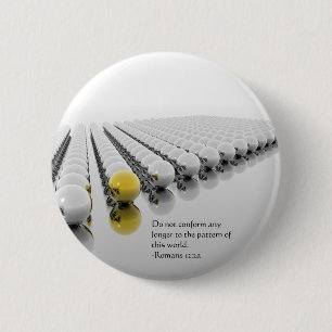 Do Not Conform 2 Inch Round Button